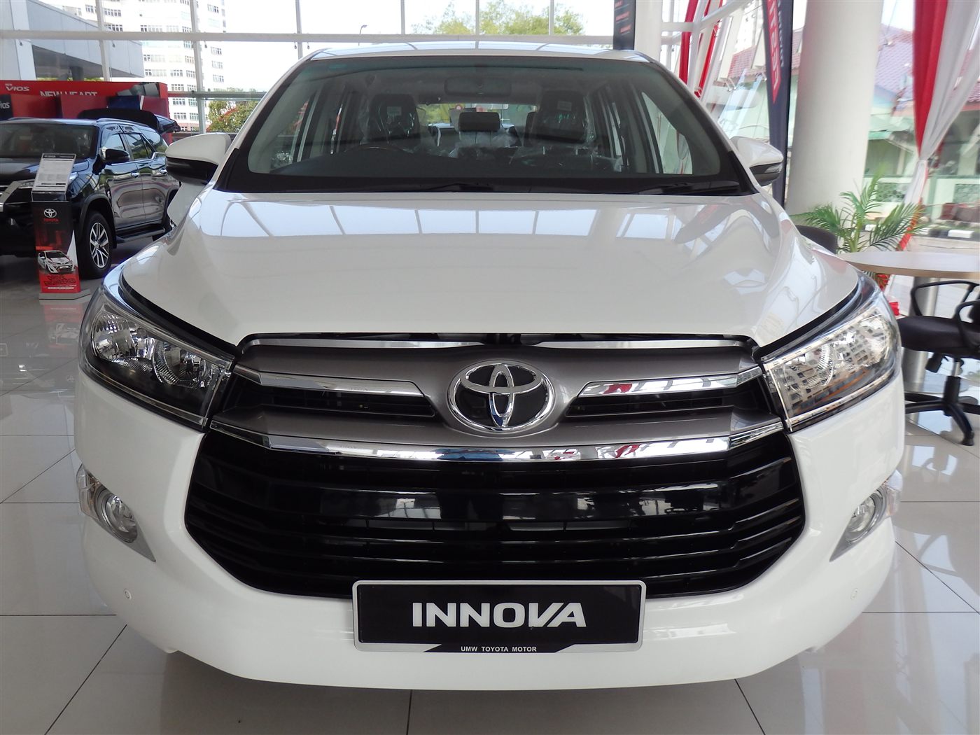 Toyota Innova exterior reference for Singapore to Kukup Pontian MPV enquiries